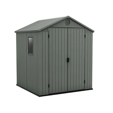 Darwin 6x6 műanyag kerti ház zöld