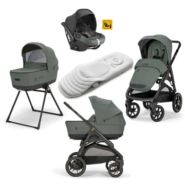 Inglesina Aptica  XT Darwin 4v1 Taiga Green kombinált babakocsi