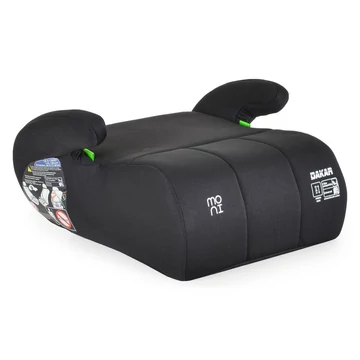 Moni Dakar basic ülésmagasító i-size 125-150cm játék nélkül fekete