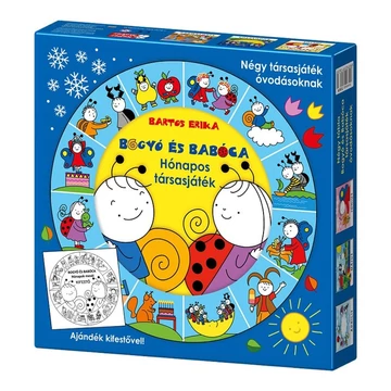 Bogyó és Babóca Hónapos társasjáték-  Keller&Mayer