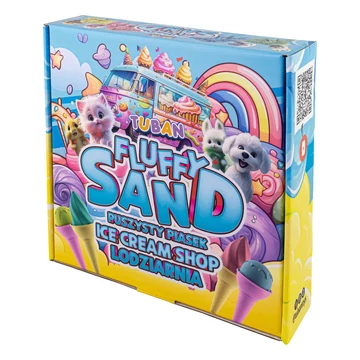 Tuban Fluffy Sand – Fagylaltkészítő kreatív homok szett