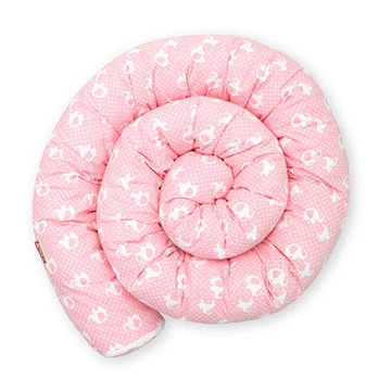 Scamp - Rácsvédő hengerpárna 210 cm /PinkElephant