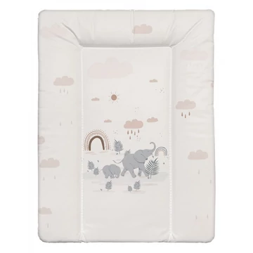 BabyLion Puha pelenkázó lap 50x70 cm - Elefántok