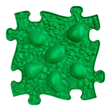 Muffik szenzoros ortopédiai szőnyeg dínó tojás puzzle zöld - puha