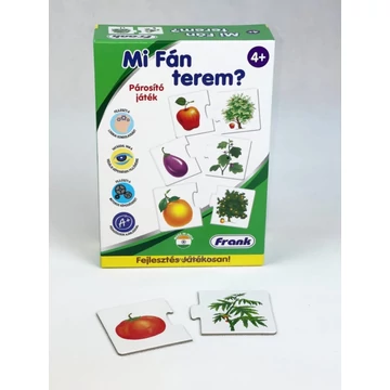 Frank Mi fán terem? - párosító játék