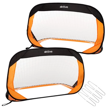 Colorbaby -Aktive Sports – 2 darabos Pop-Up edzéskapu szett (120×80×80 cm)
