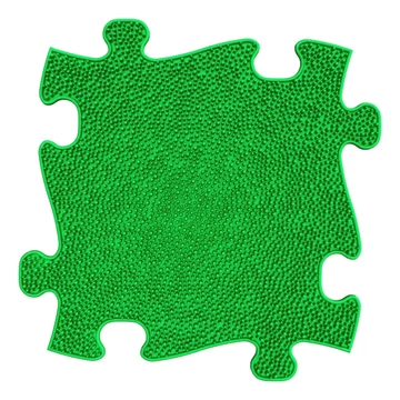 Muffik szenzoros ortopédiai szőnyeg puzzle fű zöld- kemény