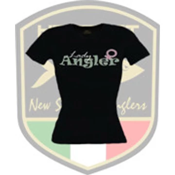 Hotspot Design - T-SHIRT - környakú póló - Lady Angler - L