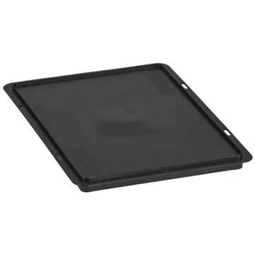 ROK CRATE COVER 43 - BLACK Tároló rekesz fedél 40x30cm