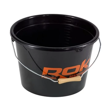 ROK 18 literes csalis vödör (fedél és 5 literes betét nélkül) - BAIT BUCKET - Fekete