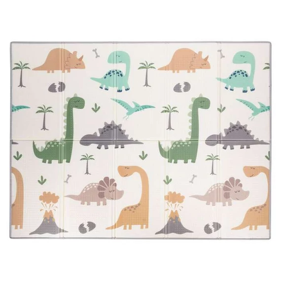 FreeON összehajtható játszószőnyeg szegéllyel – Magic Dino