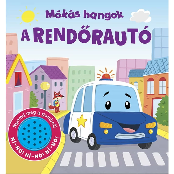 Mókás hangok - A rendőrautó hangoskönyv