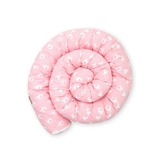 Scamp - Rácsvédő hengerpárna 210 cm /PinkElephant