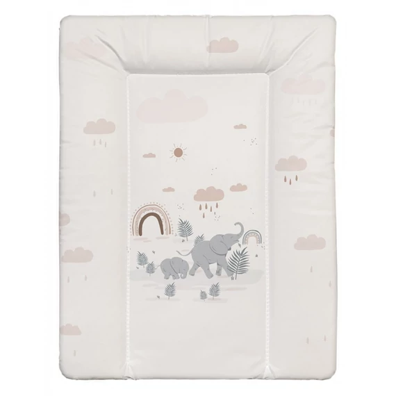 BabyLion Puha pelenkázó lap 50x70 cm - Elefántok