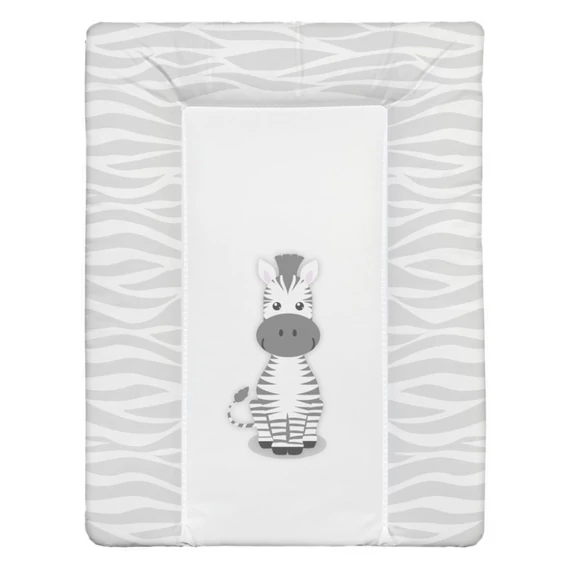BabyLion Puha pelenkázó lap 50x70 cm - Zebra