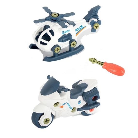Szerelős helikopter és motor