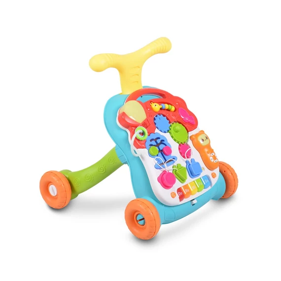 Moni Music walker járássegítő műanyag 2in1 játszóasztal