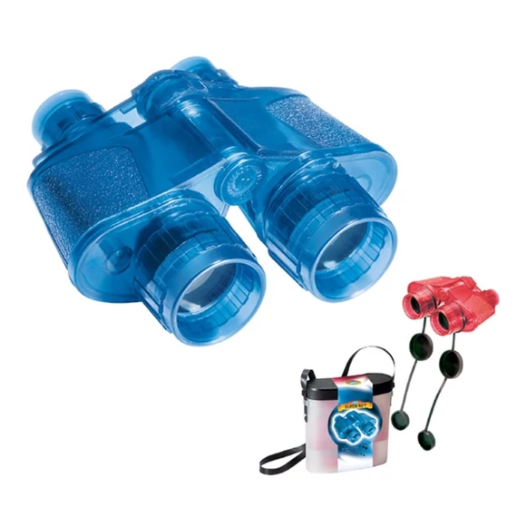 Színes kétcsövű gyerektávcső, transzparens szín - Super 40 T-Color Binocular with Case