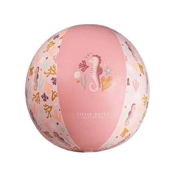 Little Dutch felfújható strandlabda Ocean Dreams pink 35 cm
