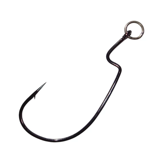 SASAME Ring Rocker Offset speciális horog - Black Nickel - 3/0