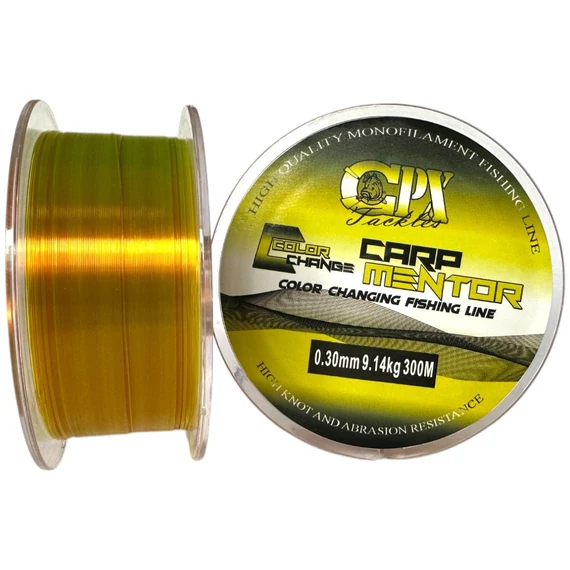 CPX MENTOR MONO LINE zsinór - yellow-green - 300m - 0,20mm