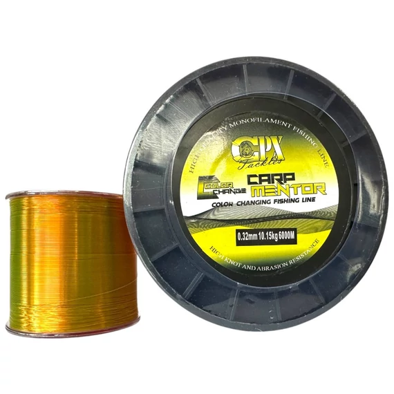 CPX MENTOR MONO LINE zsinór - yellow-green - 6.000m - 0,22mm