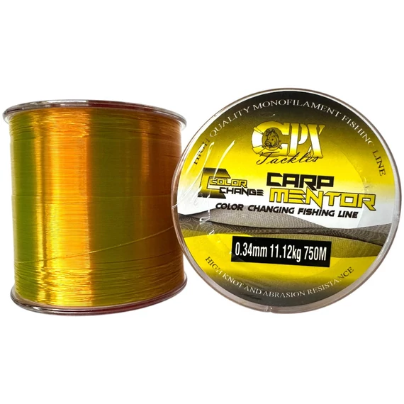 CPX MENTOR MONO LINE zsinór - yellow-green - 750m - 0,22mm