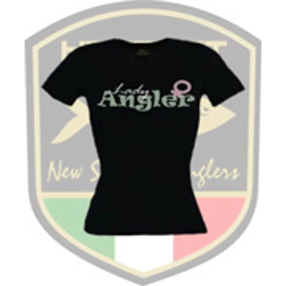 Hotspot Design - T-SHIRT - környakú póló - Lady Angler - L