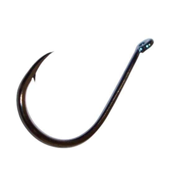 SASAME Chinu Ringed füles pontyozó horog - Black Nickel - 1