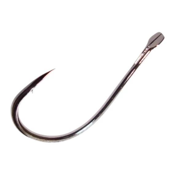 SASAME DH Point Chinu lapkás pontyozó horog - Black Nickel - 1