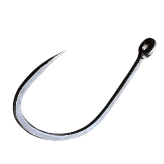 SASAME Gure Ringed füles pontyozó horog - Dull Black - 2