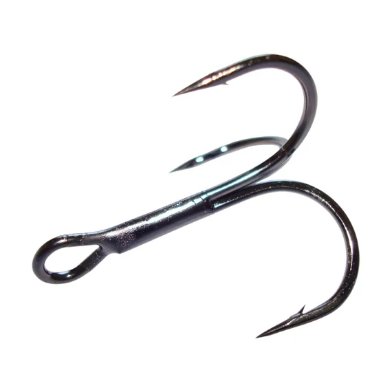 SASAME Tenka Treble hármas horog - Black Nickel - 1