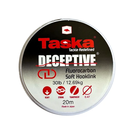 TASKA Deceptive Fluorocarbon horogelőke 30lb/20m