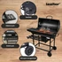 Kép 5/8 - Faszenes kerti BBQ hengeres grillsütő