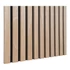 Kép 5/5 - Akusztikus panel, fa furnér, natúr, tölgy hatású 240x60x2,2 cm