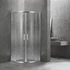 Kép 2/12 - Spirit Mátrix 80x80 cm íves zuhanykabin zuhanytálca nélkül