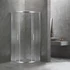 Kép 3/12 - Spirit Mátrix 80x80 cm íves zuhanykabin zuhanytálca nélkül