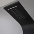 Kép 7/12 - Alegro Black hidromasszázs zuhanypanel, rozsdamentes acél