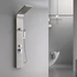 Kép 2/13 - Alegro Silver hidromasszázs zuhanypanel, rozsdamentes acél