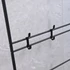 Kép 5/6 - Előszobafal ruhaállvány LRA-02 fekete