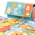Kép 2/5 - Fa puzzle számokkal