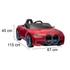 Kép 3/10 - Elektromos autó BMW i4 cabrio piros