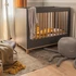 Kép 3/3 - VOX Pure gumis lepedő 60x120 cm - Grey