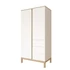 Kép 2/3 - Faktum Loop White & Oak  - 2 osztású szekrény