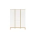 Kép 1/3 - Faktum Loop White & Oak  - 3 osztású szekrény