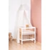 Kép 6/6 - Childhome Járóka 97 + Kerekek - 75x95cm - Fa/Fehér