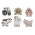 Kép 5/6 - Little Dutch 6 in 1 kirakó - Little Farm
