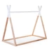 Kép 1/6 - Childhome Tipi ágy - 70x140 cm - Fa - Természetes fehér