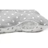 Kép 2/2 - Scamp laposfejűség elleni párna- Little Heart White Gray