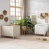 Kép 4/5 - VOX Tela 60x120-as babaágy- White/Oak